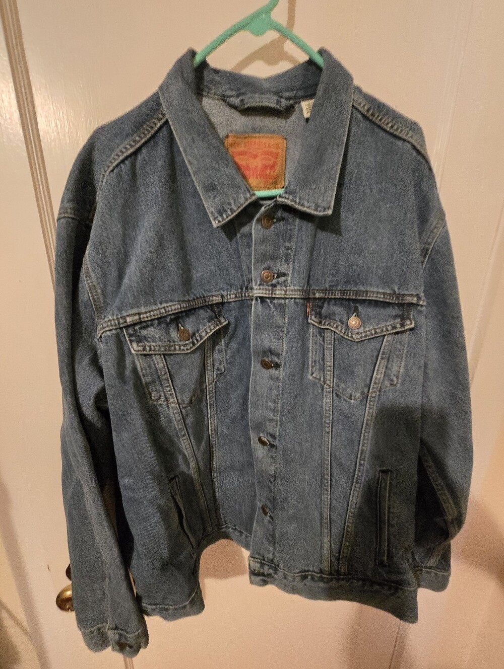 Mens 3x Levi Jean Jacket
